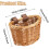 Removable Bicycle Basket for Handlebars  HandWoven Small Basket for ,  and   Front Mountable  Rattan 2