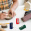 Taille-crayons de menuisier compact manuel, 18 pièces, pour le travail du bois. 6