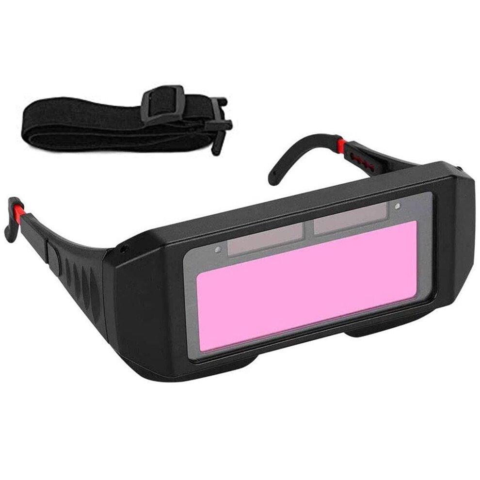 Auto Darkening Welding Goggles With Solar Power Uv And Ir Protection For Cutting And Grinding 9001264096809