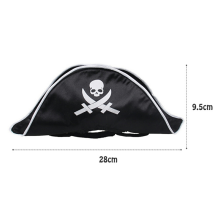 Character Pet Pirate Hat, Breathable Lightweight Halloween Party Hat Costume Accessories for Dog Cat Captain, Exquisite Design Photo Props for