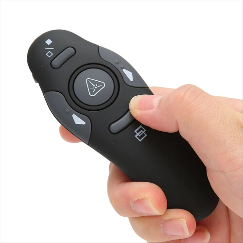 Wireless Presenter Remote Office Presentation Remotes Wide Application with Wireless Receiver for Meeting Speech Class 1