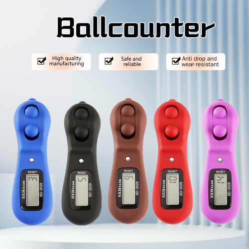 Electronic Beaded Digital Counter With Manual Reset-Red 1