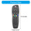 Télécommande TV avec fonctionnalités essentielles pour les 2
