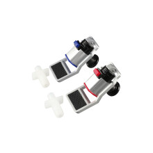 Water Cooler Faucet Replacement Set with Child Safety Hot Lock, Universal Hot Cold Dispenser Tap