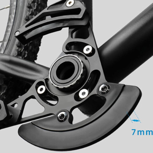 Chain guide mountain bikes, Antishedding design, Prevents slipping, chain stabilizer 1