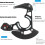 Chain guide mountain bikes, Antishedding design, Prevents slipping, chain stabilizer 3