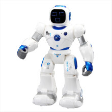 Interaktiivinen ääniohjattava robottilelu, ohjelmoitavia tansseja, huipputeknologisia ominaisuuksia, ihanteellinen syntymäpäivälahja lapsille.