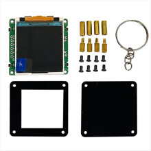 ESP32 C3 Desktop Trinket Mini TV Tragbarer Anhänger Lvgl 1,44 Zoll LCD ST7735 Lvgl Wetterstation GIF