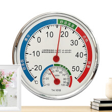 Hygrometer Thermometer 2in1 Battery Analog Gauge for Home Greenhouse Basement Bathroom
