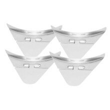Kettle Spout Cover Set Stainless Steel Dust Prevention AntiSplash Universal Fit 4 Pcs