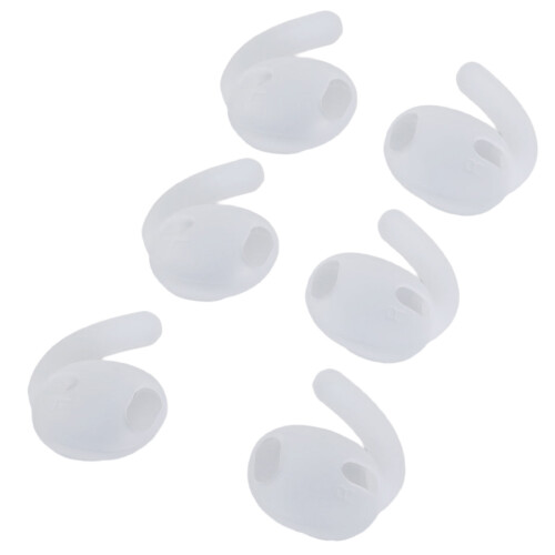 3Sets Silicone Ear Grips for Earbuds Noise Isolation-T