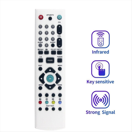 Replace 11LCD15DVB Remote Control for BUSH Universal 11LCD15DVB T628/T638 LCD32TV016HD/CD15 1