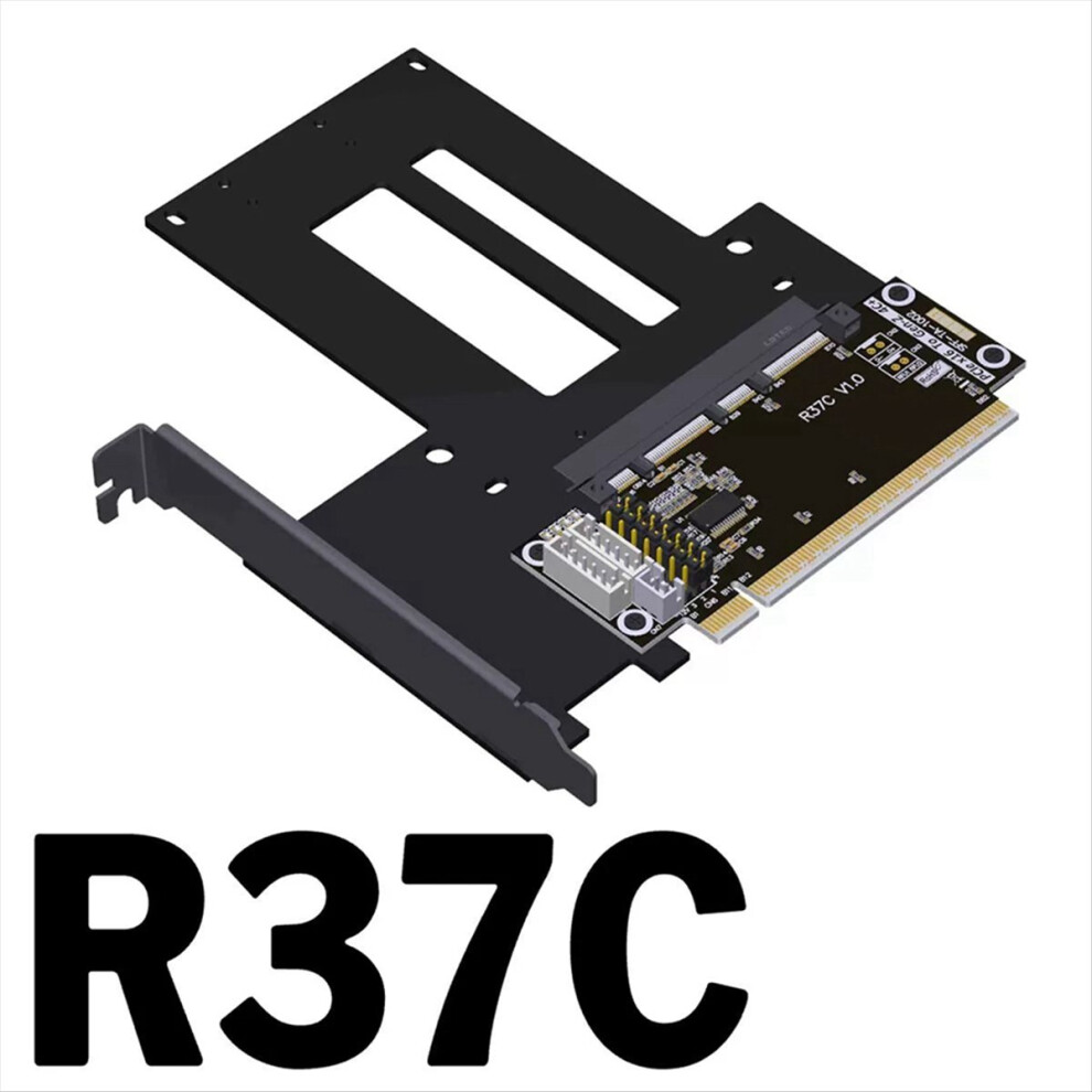 512Gbps Pcie 5.0 X16 To 4C+ Riser Card 4C+ Expansion Testing Protection Adapter Card Edsff Server Gen5 16X Extender 4853066901356