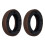 1Pair Earpads Protein Leather-     Brown protein skin 1