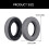 1Pair Earpads Protein Leather-     Brown protein skin 2