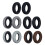 1Pair Earpads Protein Leather-     Brown protein skin 3
