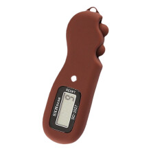 Handheld Electrical Finger Counter Digital Counter Prayer-brown