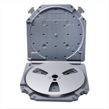 7in Empty Takeup Reel with Empty Take Up Reels Storage Box Portable Full Protection Open Reel Recording Tape Box Case B