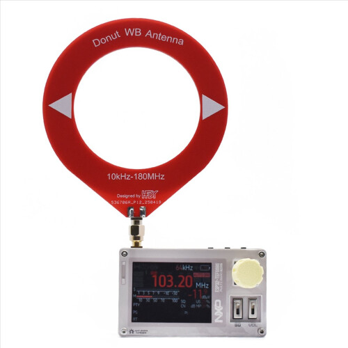 Fixed Loop Radio Mini TEF6686 Radio with Loop Antenna ESP32 Full Band Radio FM/LW/MW/SW ...