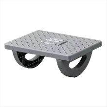 Portability Foot Rest Footrest Ergonomic Foot Stool with Massage Rollers Foot Rest for Home Work Fast Ship Dark Gray