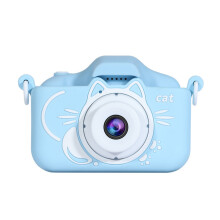 Children Digital Cameras Toddler Educational Toys 1080P-Blue
