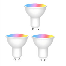 Tuya Bluetooth Light Bulb Dimmable 6W 220V Smart Life App Control Spotlight Bulb Works with 3Pcs