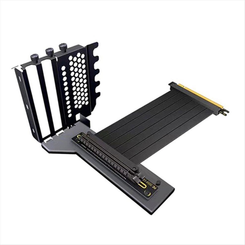 Pci Express 3.0 Extension Cable 16X Pcie Riser Cable Vertical Gpu Bracket For Rtx4090 Universal 7 Pci Vga Card Support 4853066902117