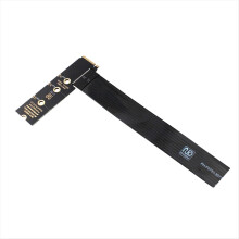 M.2 NVMe SSD-verlengkabel PCIe 4.0 X4 M-Key High-Speed Data Transfer Flexibele extender voor M.2 NGFF SSD's PH417B-30