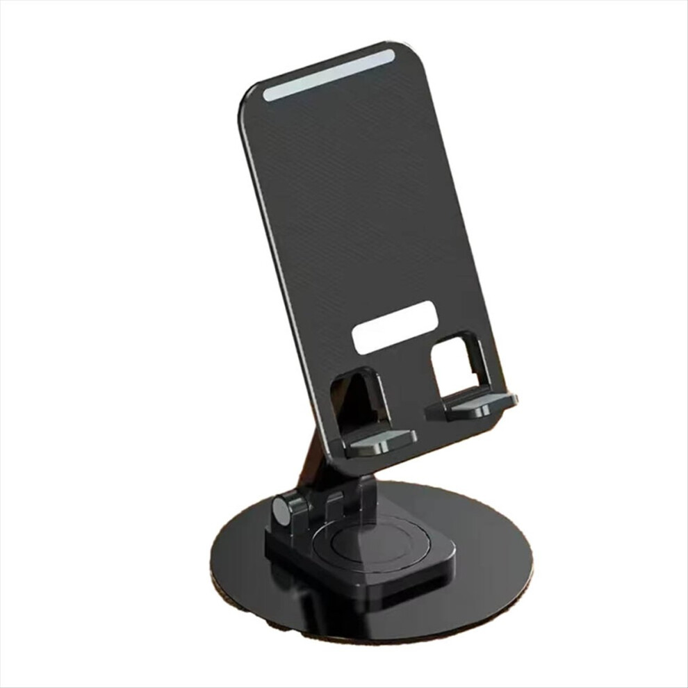 Portable 360 Rotation Phone Tablet Holder Height Adjustable Desktop Lazy Stand Abs Aluminum Alloy Bracket 4853066990909