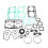 Kit de réparation de joints complet 711302 pour GSX 800 800R 800 1