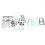 Kit de réparation de joints complet 711302 pour GSX 800 800R 800 5