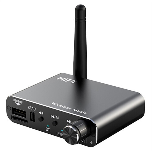 Bluetooth 5.4 Audio Transmitter Receiver 3.5MM AUX for USB U-Disk HIFI Stereo Music Adapter Decoding