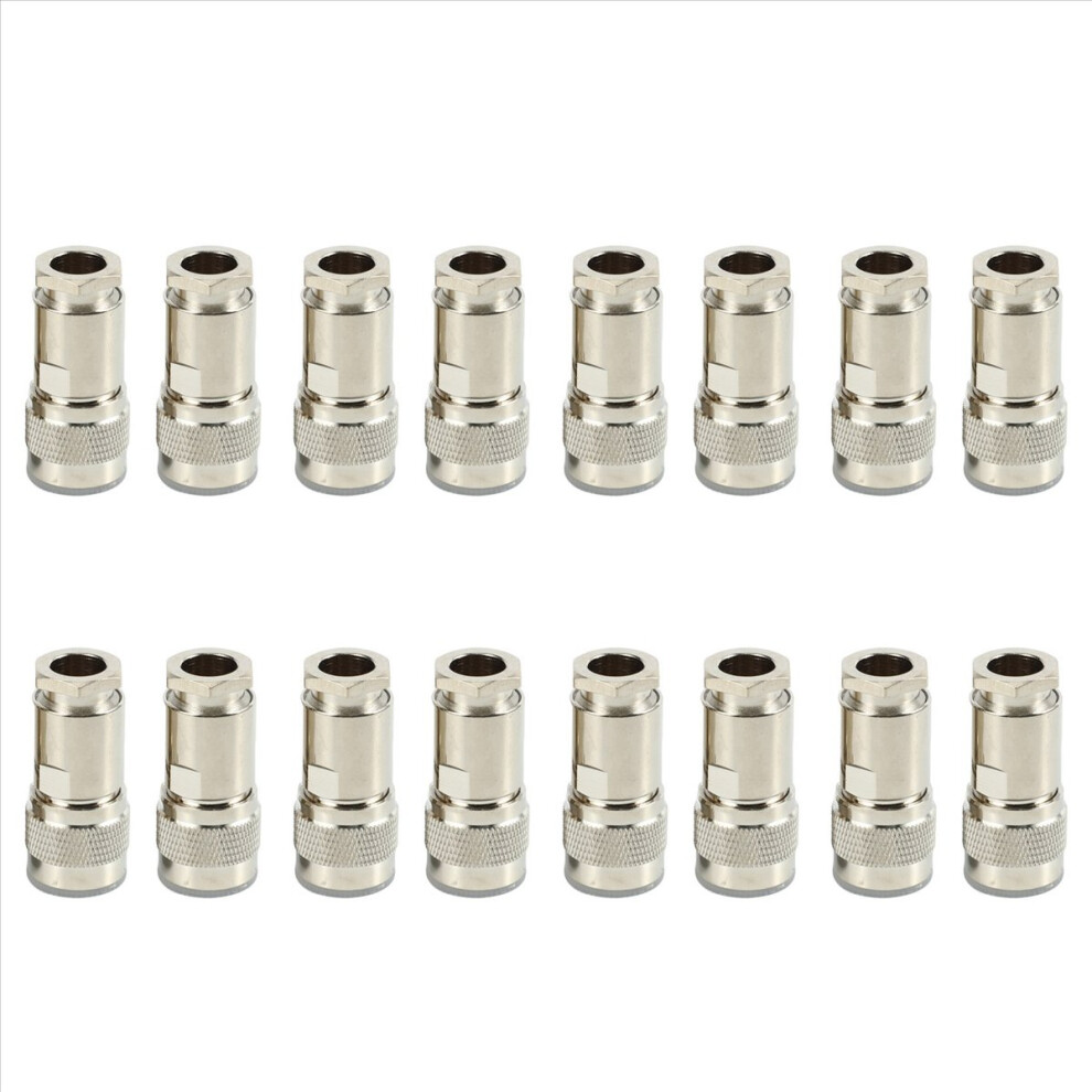 16 Pcs N Type Male Clamp Rg8 Lmr400 Rg165 Rg213 7D- Coaxial Connector 4853066918019