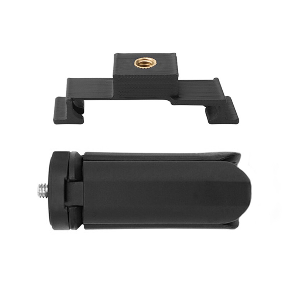 For Flip Drone Expand Connection Bracket Handheld Ground Photography Stand Body Clip 1/4 Screw Tripod Adapter Base B 4853066907563