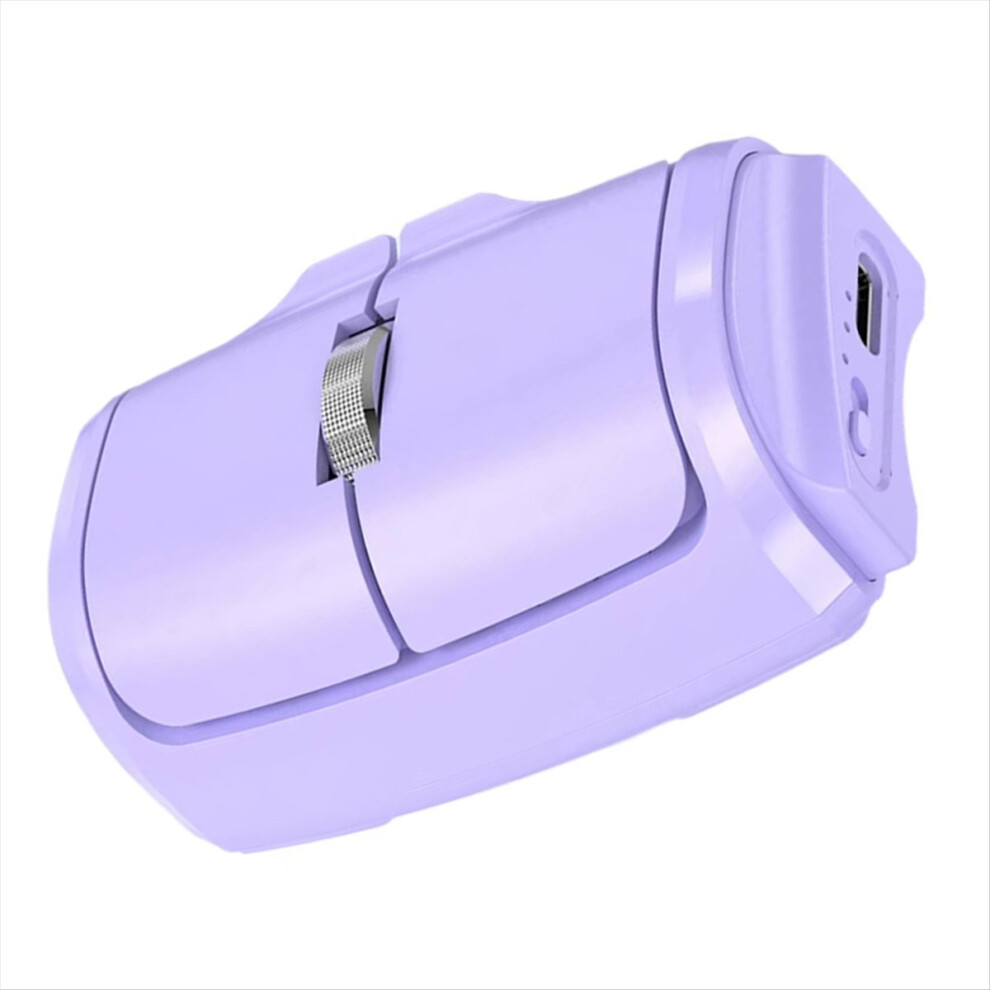 Wireless Mouse - Compact Ring Mouse With Dual-Mode 2.4G+Bt Mice Compatible With Multiple Systems Horizontal And Ver 4853066900496