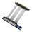5.0 PCIE X16 Riser Cable Graphics Card PCI-E X16 5.0 GPU Extension PCI Riser Shielded Extender for ATX/ITX 90 Degree B 1