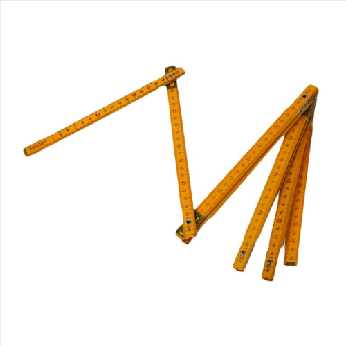 4X Portable Carpenter Wooden Folding Ruler 200cm/79inch 1