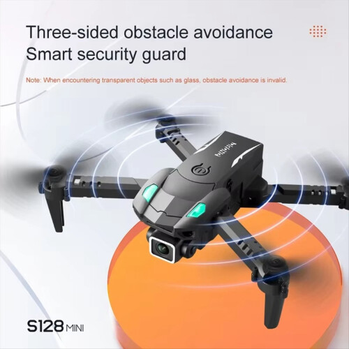 S128 Mini Drone 4K HD Camera 360 Obstacle Avoidance Fixed Height Professional Foldable Quadcopter Helicopter Toys 1