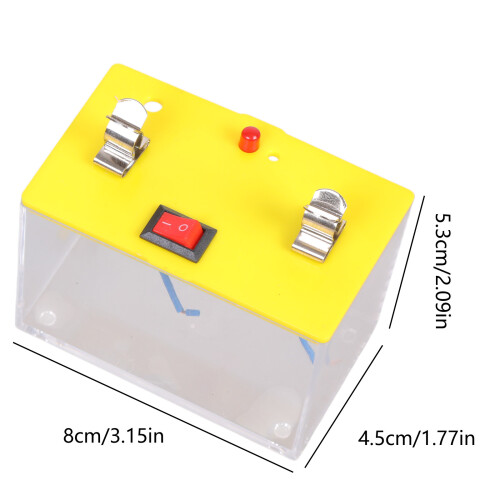 Elektroden Oplossing Geleidbaarheid Experiment Demonstrator Box 2