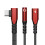 Type C naar 3,5 mm hoofdtelefoongeluidsadapter met 60 WPD-Rood 1