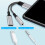 Type C naar 3,5 mm hoofdtelefoongeluidsadapter met 60 WPD-Rood 7