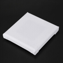 60Pcs White Blank Art Boards Mini Stretched Art Board Acrylic Oil Paint Wood+Cotton for Artwork Painting