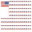 800 stuzzicadenti con bandiera americana per decorare cupcake, panini e mini stuzzicadenti 1
