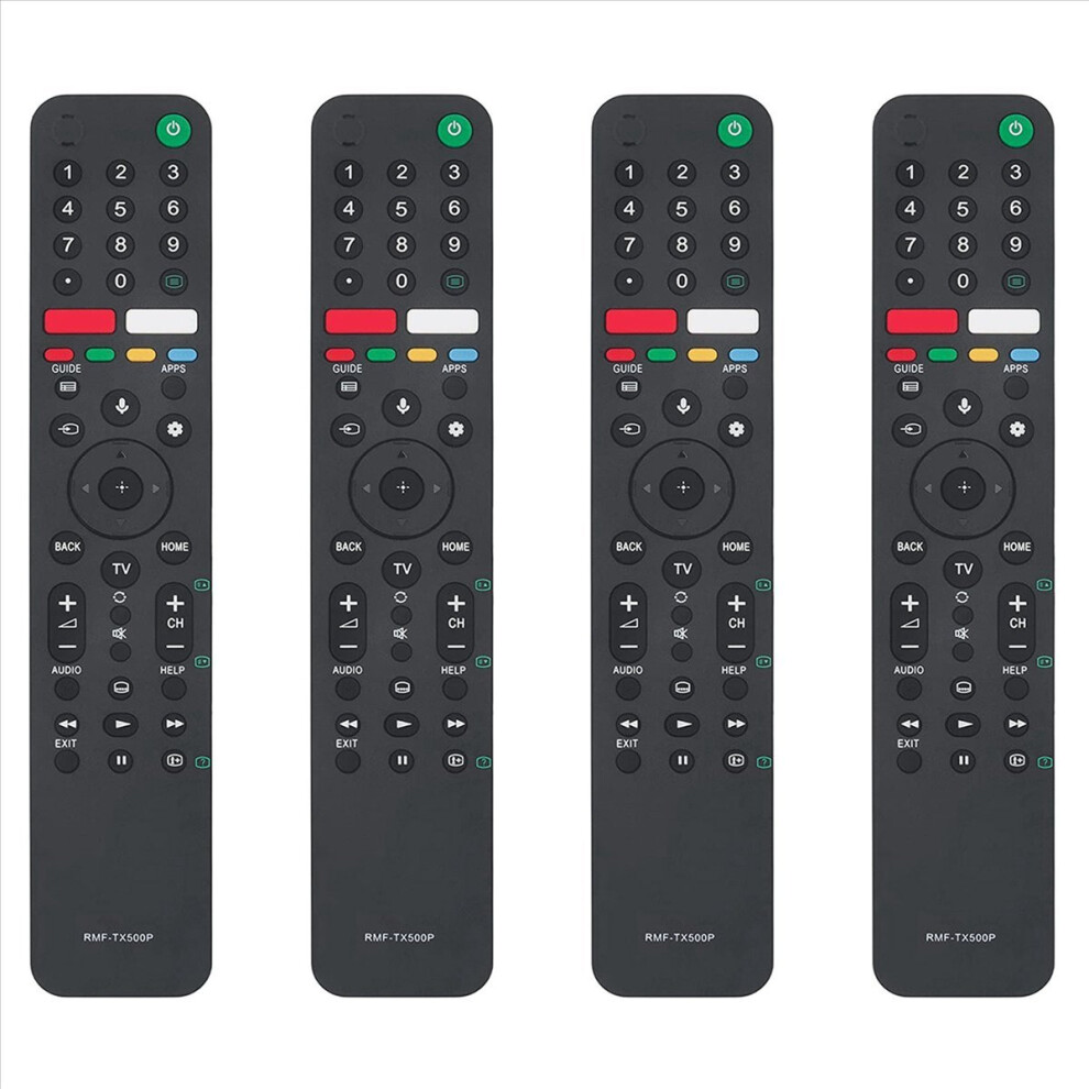 4X Tv Remote Control Without Voice Use For Rmf-Tx500p Rmf-Tx520u -43X8000h -49X8000h 4853066915179