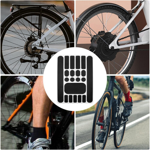 Chatay protector sticker, protective tape for road bike black 2