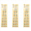 3X Guitar Fretboard Note Decals Fingerboard Frets Map Sticker for Beginner Learner Practice(Bass-Multicolor) 1