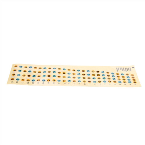 3X Guitar Fretboard Note Decals Fingerboard Frets Map Sticker for Beginner Learner Practice(Bass-Multicolor) 2