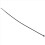 2000 bridas negras finas para cables, 200 mm x 3 mm 6