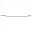 2000 bridas negras finas para cables, 200 mm x 3 mm 7