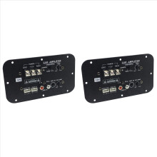 2x Auto-Subwoofer-Verstärkerplatine, 500W Subwoofer-Hochleistungs-HiFi-Bassverstärkerplatine DC 12V